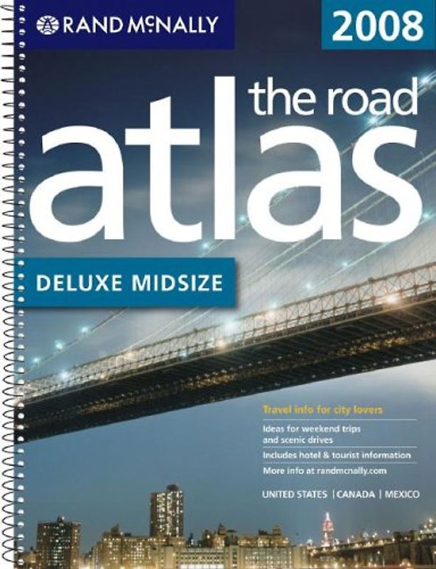 Road Atlas Midsize Deluxe 2008
