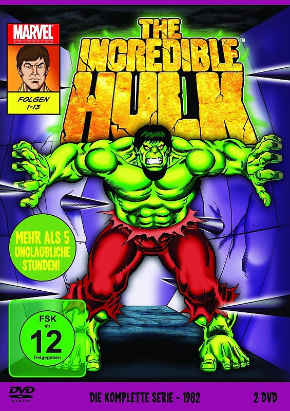 Incredible Hulk 1982 - Die komplette Serie DVD