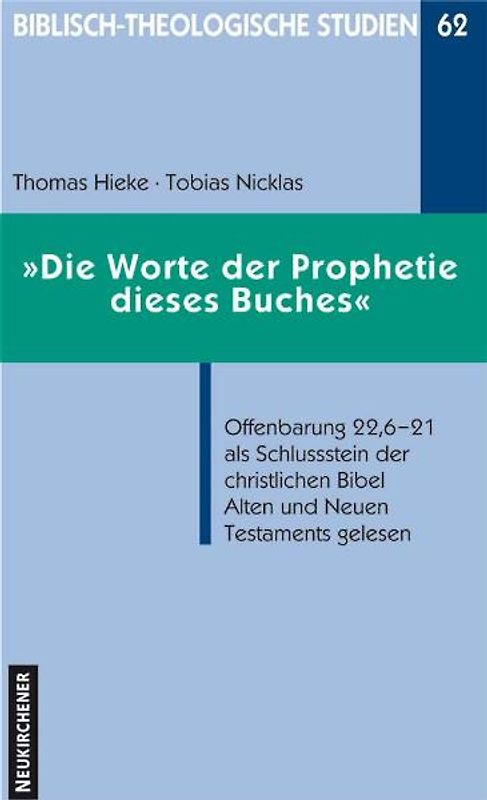 "Die Worte der Prophetie dieses Buches"