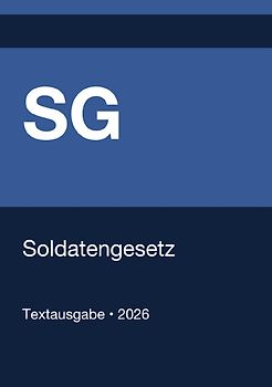 SG - Soldatengesetz (Deutschland) 2026