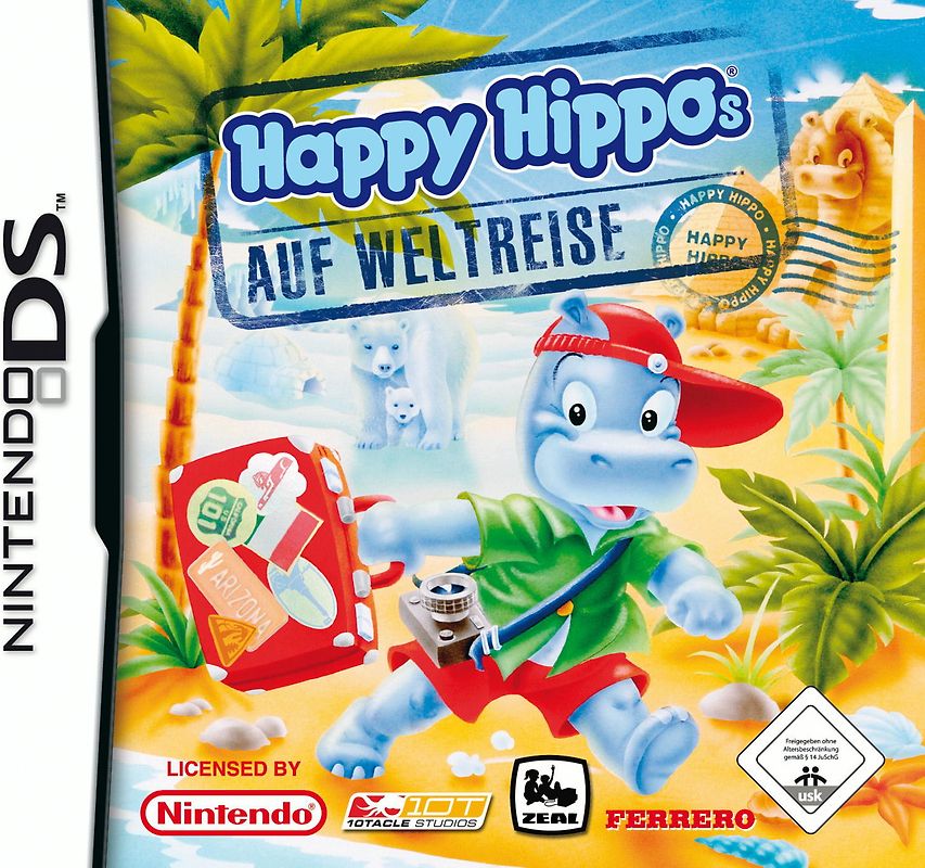 Happy Hippos auf Weltreise Nintendo DS