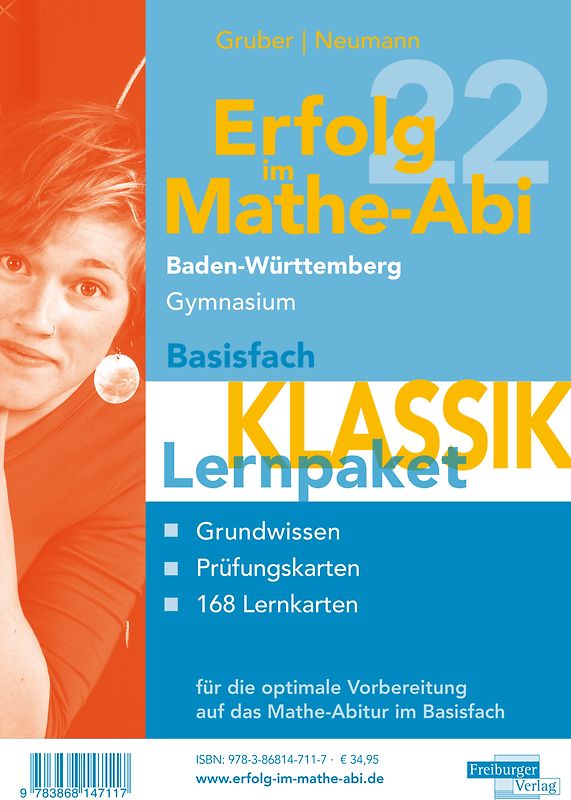 Erfolg im Mathe-Abi 2022 Lernpaket Basisfach 'Klassik' Baden-Württemberg Gymnasium