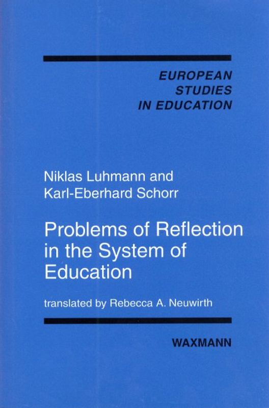 Problems of Reflection in the System of Education