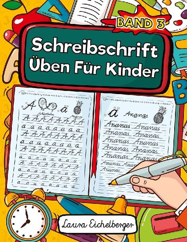 Schreibschrift Üben Für Kinder (SAS)