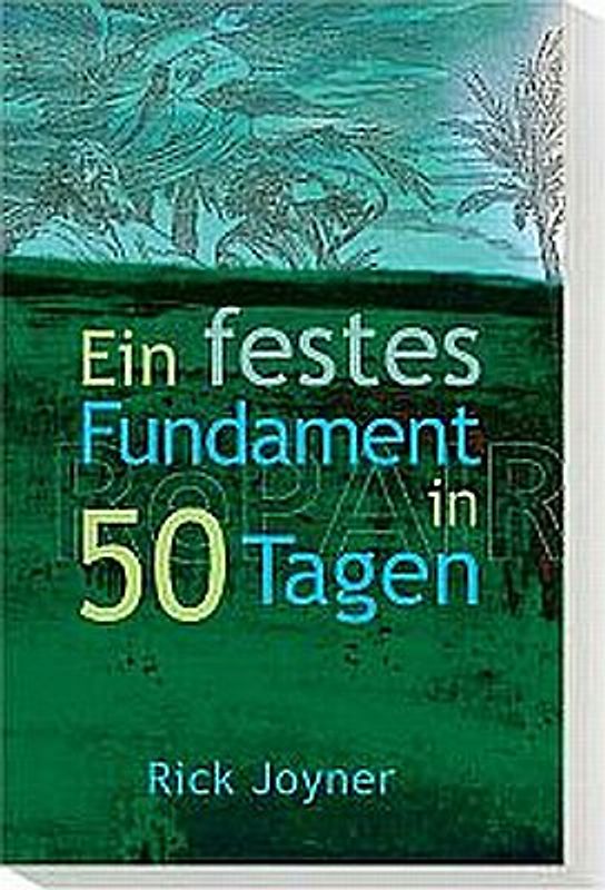 50 Tage für ein festes Fundament