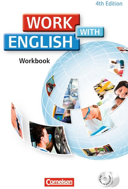 Work with English - 4th Edition - Allgemeine Ausgabe / A2/B1 - Workbook mit Lösungen und CD-Extra