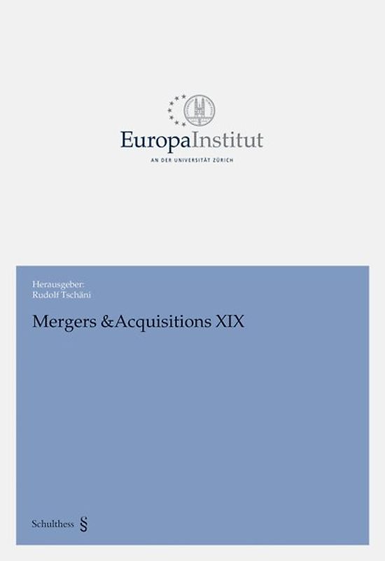 Mergers & Acquisitions XIX