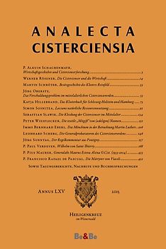 Analecta Cisterciensia 65 (2015)