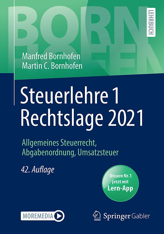 Steuerlehre 1 Rechtslage 2021