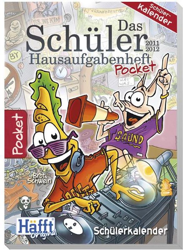 Häfft Pocket A4 2011/2012 "Das Schüler Hausaufgabenheft"