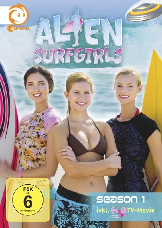 Alien Surfgirls - Season 1 [inkl. Alien Surfgirls Poster und H2O TV-Movie, 4 DVDs] DVD