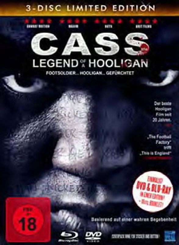 Cass - Legend of a Hooligan (3-Disc Limited Edition, DVD+Blu-ray) DVD