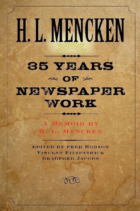 Thirty-Five Years of Newspaper Work