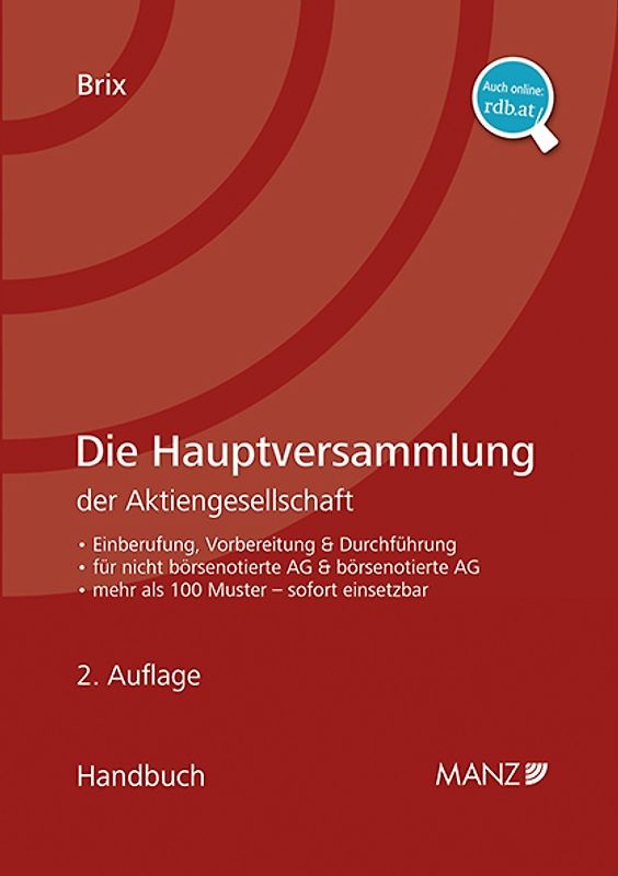 Die Hauptversammlung der Aktiengesellschaft