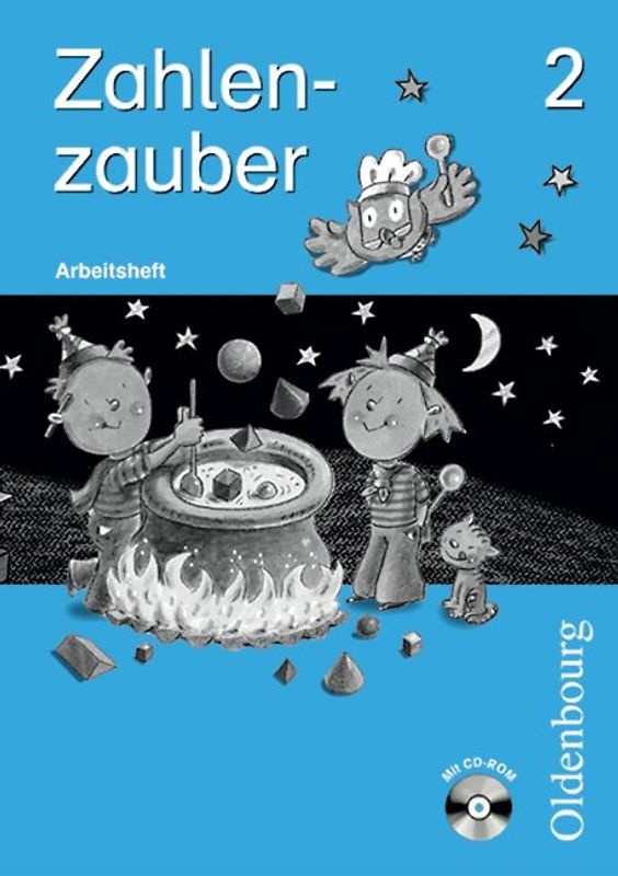 Zahlenzauber - Ausgabe B - Bayern (Ausgabe 2001) / 2. Jahrgangsstufe - Arbeitsheft mit CD-ROM