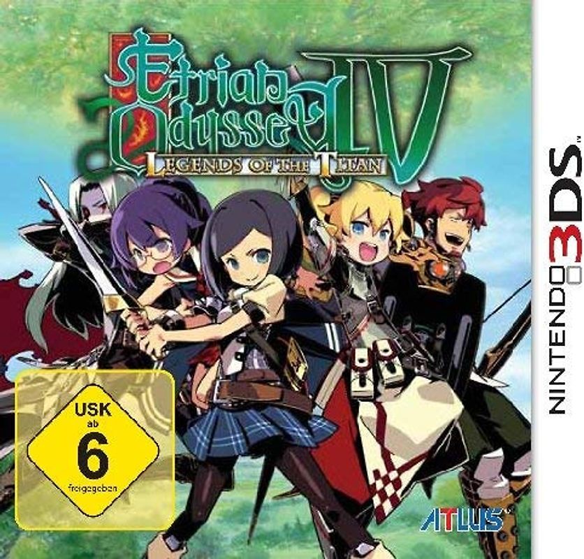 Etrian Odyssey 4 Nintendo 3DS