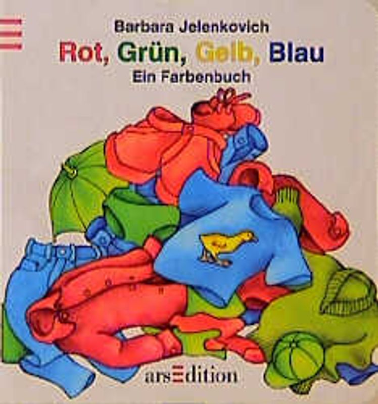 Rot, grün, gelb, blau. Ein Farbenbuch