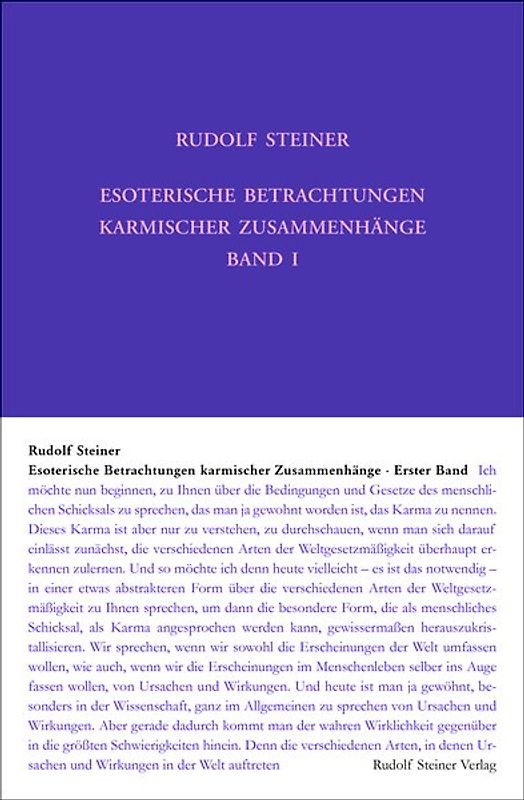 Esoterische Betrachtungen karmischer Zusammenhänge