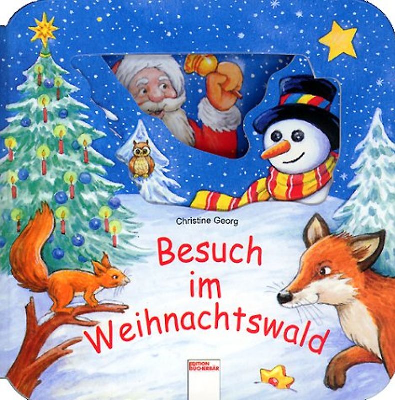 Besuch im Weihnachtswald