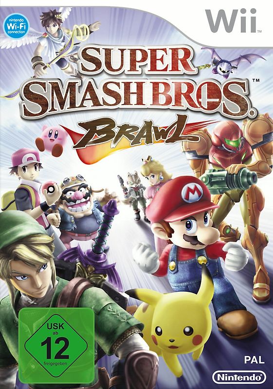 Super Smash Bros. Brawl [Software Pyramide] Nintendo Wii