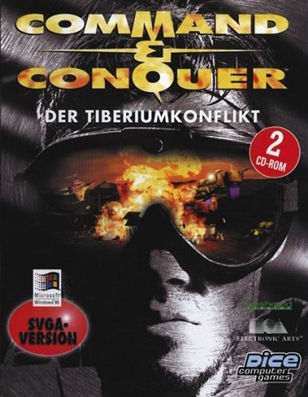 Command & Conquer 1 - Der Tiberiumkonflikt [2 CDs, SVGA Version] PC Spiele