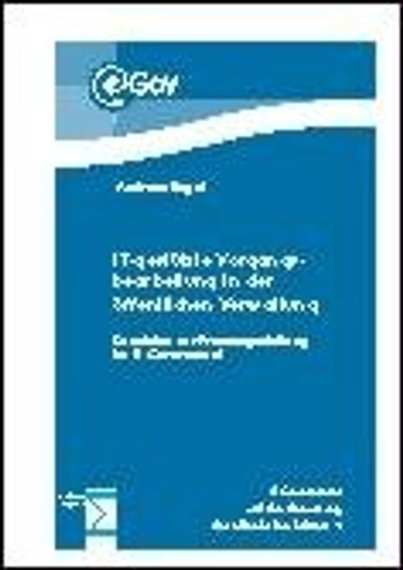IT-gestützte Vorgangsbearbeitung in der öffentlichen Verwaltung