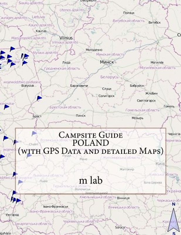Campsite Guide POLAND (with GPS Data and detailed Maps)