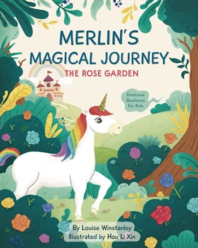 Merlin's Magical Journey: The Rose Garden: Grounded and Safe ( A mindful and interactive story helping children explore feelings of fear )