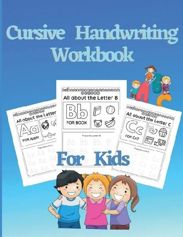 Cursive Handwriting Workbook For Kids
