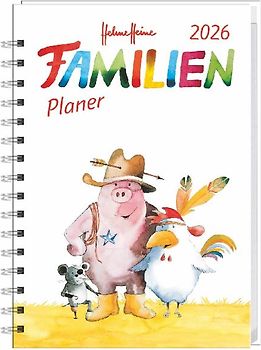 Helme Heine: Familienplaner-Buch A5 2026