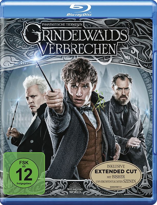 Phantastische Tierwesen: Grindelwalds Verbrechen [+ Extended Cut] Blu-ray Disc