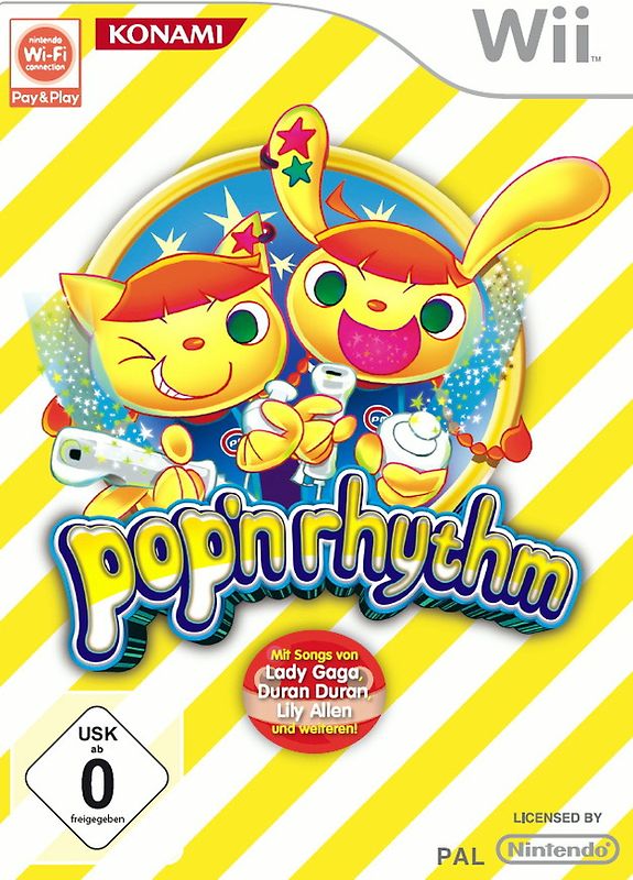 Pop'n Rhythm Nintendo Wii