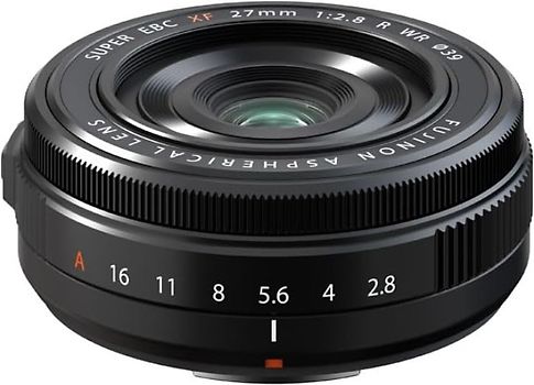 Fujifilm Fujinon XF 27 mm F2.8 R WR 39 mm Filtergewinde (Fujifilm XF Anschluss) schwarz