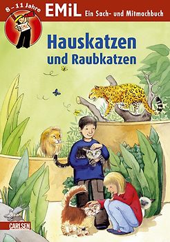 Sach- und Mitmachbuch, Band 16: Hauskatzen und Raubkatzen