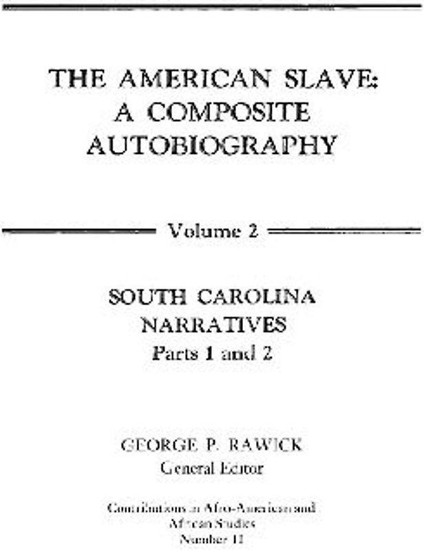 The American Slave