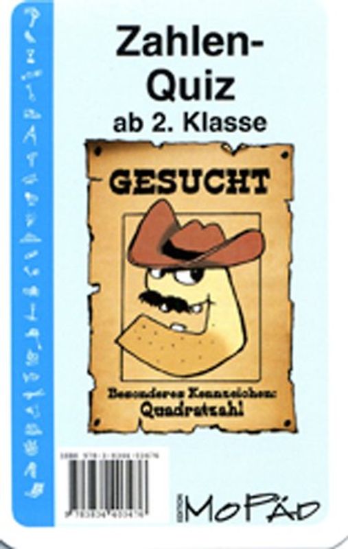 Zahlen-Quiz. 2. bis 4. Klasse