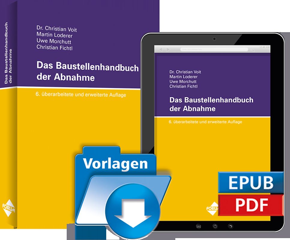 Das Baustellenhandbuch der Abnahme