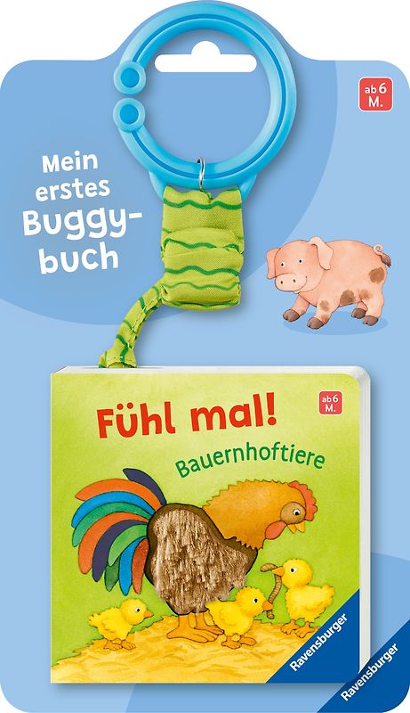 Mein erstes Buggybuch: Fühl mal! Bauernhoftiere