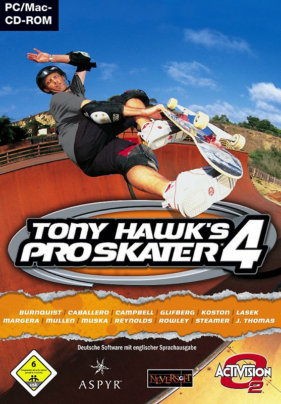 Tony Hawk's Pro Skater 4 MacOS