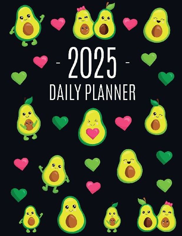 Avocado Daily Planner 2025