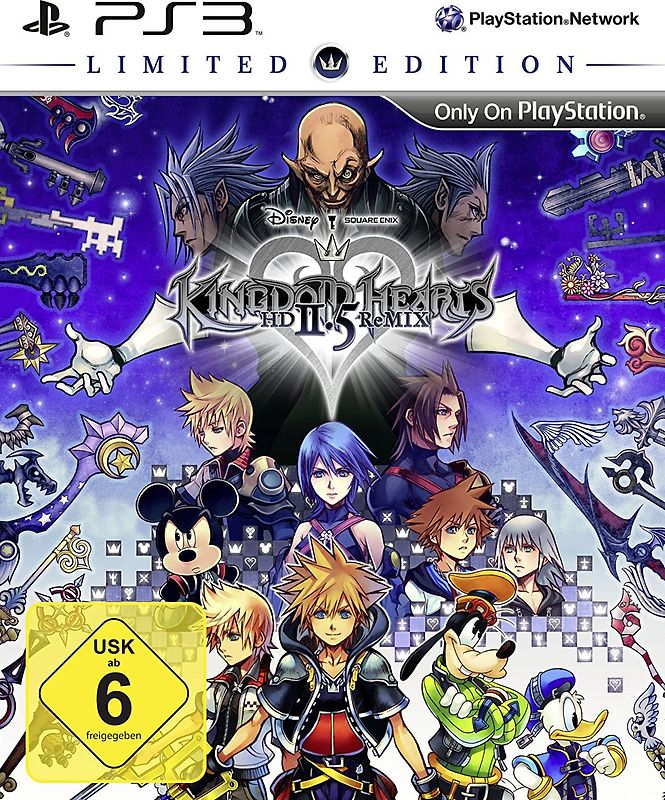 Kingdom Hearts HD 2.5 Remix [Limited Edition inkl. Anstecknadel] PlayStation 3