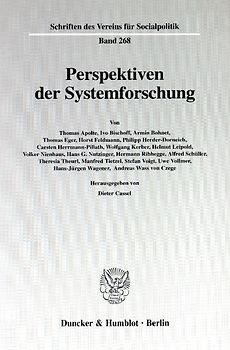 Perspektiven der Systemforschung.