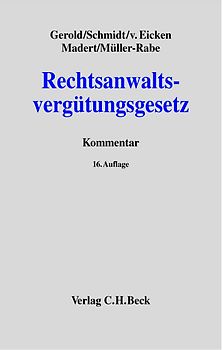 Rechtsanwaltsvergütungsgesetz