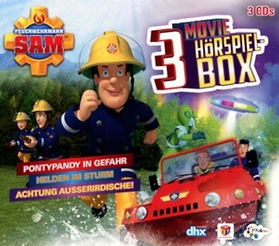 Feuerwehrmann Sam - Feuerwehrmann Sam-Movie Hörspiel Box [3 CDs]
