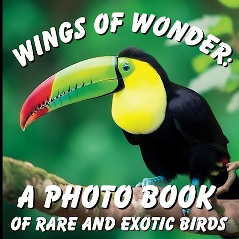 Wings of Wonder: A Photo Book of Rare and Exotic Birds: A Stunning Collection of 20 Captivating Bird Species From Around the World! (Nature's Wonders: A Collection of Picture Books)