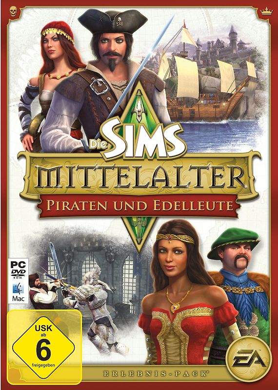 Die Sims: Mittelalter - Piraten und Edelleute [AddOn] PC Spiele