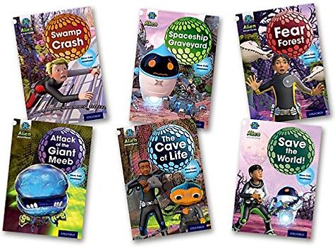 Project X: Project X:Alien Adventures:White:Mixed Pack of 6