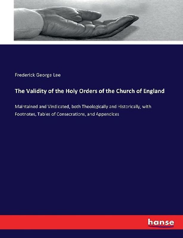 The Validity of the Holy Orders of the Church of England