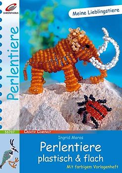 Perlentiere plastisch & flach