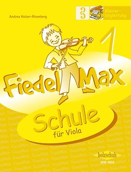 Fiedel-Max 1 Viola - Klavierbegleitung